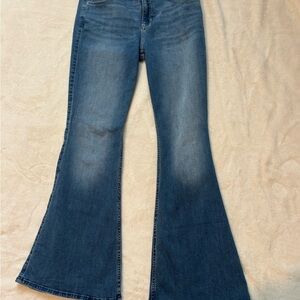 Hollister Dark Blue Flare Jeans
